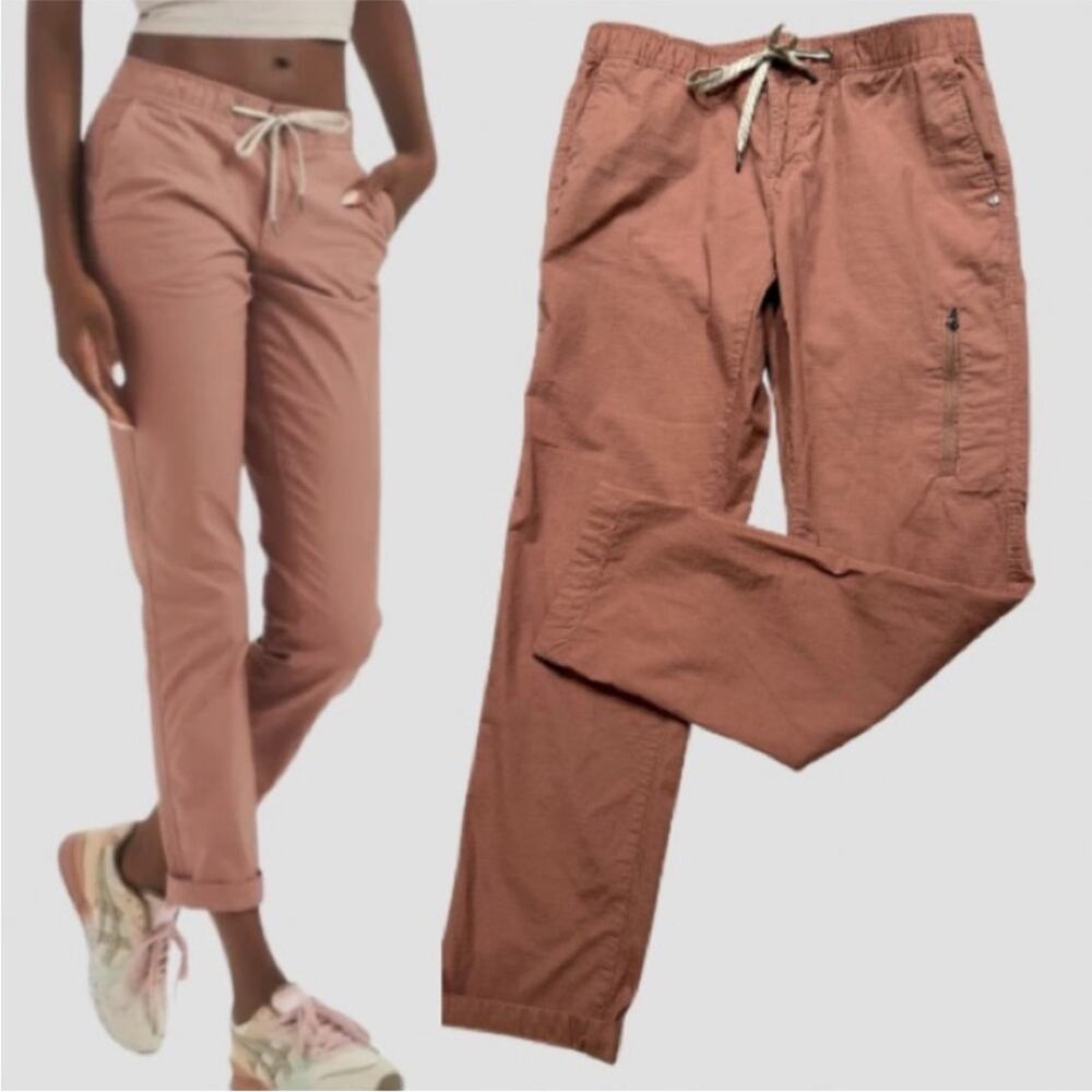 Vuori Ripstop Pants Light Terracotta Organic Cotton Women's Pants Small